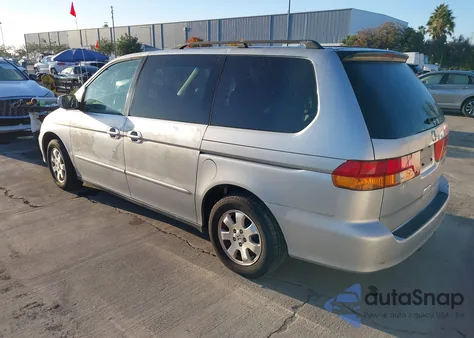 2003 Honda Odyssey Ex-L from USA, damaged, VIN 5FNRL18713B027560